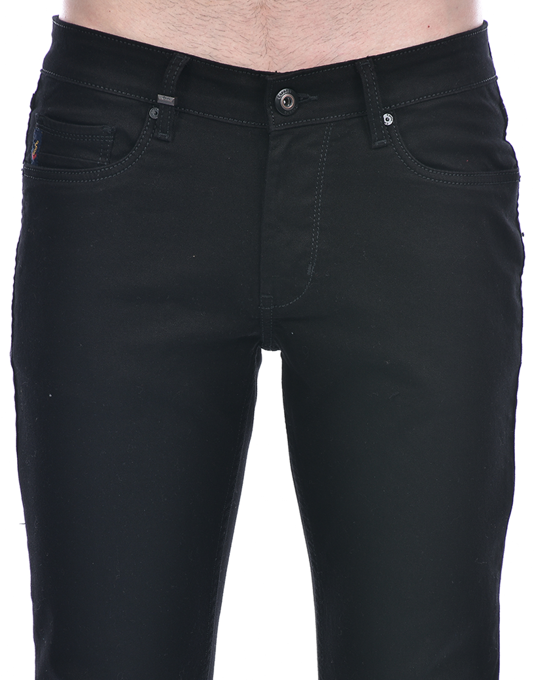 Numero Uno Men Solid Black Jeans